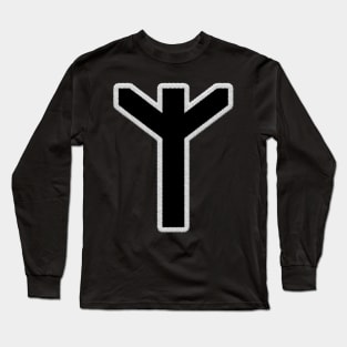 Algiz Rune Long Sleeve T-Shirt